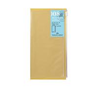 Midori Traveler's Notebook Refill #8 Clear Zipper Pocker