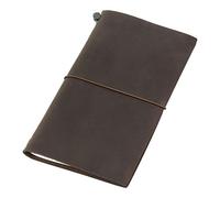 Midori Traveler's - Portátil de piel marrón (1, 1 LB) de Office 4 All
