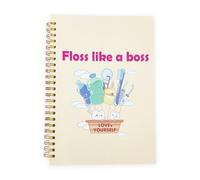 Midrean Diario de higiene dental para dentistas, asistente de enfermería, escuela, estudiantes, bloc de notas de enfermería, papel rayado, 5.5 x 8.3 pulgadas, 80