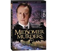 Midsomer Murders, Series 15 (Reissue) (DVD) Neil Dudgeon (Importación USA)