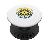 Midsommar Festival Suecia Cultura Nórdico Arte Popular Sueco PopSockets PopGrip Adhesivo