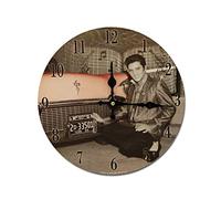 Midsouth Products Elvis Presley - Reloj de Elvis Delante del Coche, 29,8 cm de diámetro