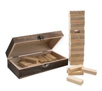 MiDube Libro de invitados alternativo para boda, libro de inicio de sesión para fiesta de cumpleaños, 66 tiras largas de madera con caja de exhibición de madera carbonizada, se pueden grabar libros de