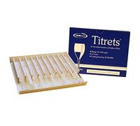 Midwest elaboración casera de bebidas alcohólicas y la vitivinicultura suministros titrets 10 pruebas SO2 Kit de prueba, multicolor