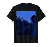Midwest Gothic Aesthetic Rural Appalachia Moon Corn Field Camiseta