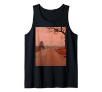 Midwest Gothic Aesthetic Rural Appalachia Vintage Woods Road Camiseta sin Mangas