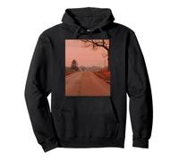 Midwest Gothic Aesthetic Rural Appalachia Vintage Woods Road Sudadera con Capucha