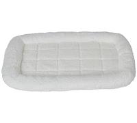 MidWest Homes for Pets - Cama para transportín de mascotas, compatible con transportines de plástico de 65,58 cm, óptima para perros pequeños o medianos, 40827-F, blanco