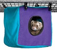 MidWest Homes for Pets - Cubo en tejido cálido para jaulas Ferret Nation y Critter Nation para animales pequeños, 21,6 cm x 21,6 cm x 22,86 cm (largo x ancho x alto), modelo NA-CB
