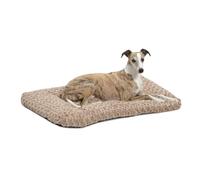 MidWest Homes for Pets modelo 40636-STB Cama para mascotas de felpa, color moca degradado con espirales, longitud de 91,44 cm, cama para perros de razas toy y gatos