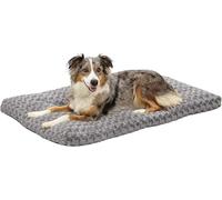 MidWest Homes for Pets - QuietTime Deluxe Ombré Swirl Cama para mascotas y jaulas de 76 cm, suave, base antideslizante, lavable a máquina, felpa moca, tamaño M