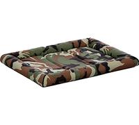 MidWest Homes for Pets - QuietTime MAXX Cama para perros y jaulas de 61 cm, ultrarresistente, resistente al agua y a los olores, bordes acolchados, base antideslizante, color camuflaje, tamaño S