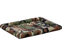MidWest Homes for Pets - QuietTime MAXX Cama para perros y jaulas de 76 cm, ultrarresistente, resistente al agua y a los olores, bordes acolchados, base antideslizante, color camuflaje, tamaño M
