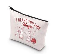 Midwest Princess - Bolsa de maquillaje con cremallera y texto en inglés "I Heard You Like Magic Gifts LGBTQ Pride Queer, I Heard Uk