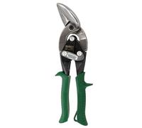 Midwest Tool & Cutlery - Tijeras de corte de estaño compensadas de corte derecho con hoja forjada y agarres cómodos KUSH'N-POWER - MWT-6510R, corte compensado