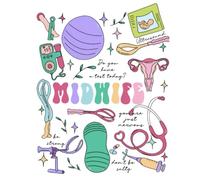 Midwife Notebook: A Cute & Funny Midwife Gift | 120-Page Blank Journal