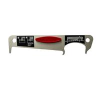 MIEBA Herramienta medicion Cadena para All Sram's Bike Cadenas, Indicador de Desgaste de Cadena para AXS Red Force GX Eagle XX1 X01 Rival Powerlock Cadenas,Chain Wear Checker