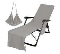 Miecoae Toalla Playa Funda Tumbona Playa 210x75cm - Toalla Playa Grande Tumbona Toalla Microfibra Secado Rapido Absorbente Piscina Colchoneta Silla Playa (Color : X8)