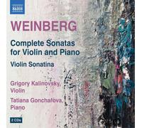 Mieczyslaw Wein Weinberg: Complete Sonatas for Violin and (CD) (Importación USA)