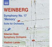 Mieczyslaw Wein Weinberg: Symphony No. 17 'Memory'/Suite (CD) (Importación USA)