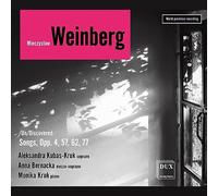 Mieczyslaw Weinberg : Mélodies inédites pour voix et piano. Kubas-Kruk, Bernacka, Kruk.