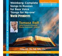 Mieczyslaw Weinberg : Mélodies. Raff, Krasyun-Korunna, Kozlowski.