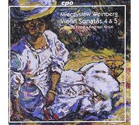 Mieczyslaw Weinberg - Oeuvres pour violon et piano, Vol. 1 : Sonates pour violon et piano n° 4 et 5