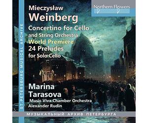 Mieczyslaw Weinberg : Oeuvres pour violoncelle. Tarasova, Rudin.