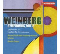 Mieczyslaw Weinberg Symphonies Vol. 3 (Chmura, National Polish Rso) (CD) Album