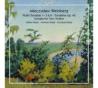 Mieczyslaw Weinberg : uvres pour violon et piano, vol. 2. S. Kirpal, A. Kirpal, G. Kirpal.