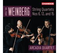 Mieczyslaw Weinberg: String Quartets, Vol. 4 (Nos 6, 13 and 15)