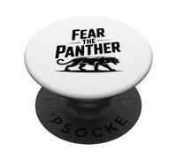 Miedo a la Pantera Espíritu intrépido Amante de PopSockets PopGrip Adhesivo