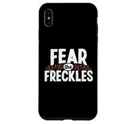 Miedo a las pecas para una pelirroja Carcasa para iPhone XS Max