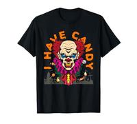 Miedo Payaso Espeluznante Halloween Tengo Dulces Camiseta