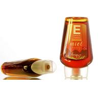 Miel 500 Gr - Bote Antigoteo - 100% Pura de Abeja, Natural, Artesana, Producto de Jaén. Sabor excepcional por su gran pureza. (Varios sabores) Producto de Jaén (Bosque, 12 Unidades)