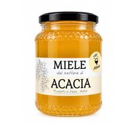 Miel AV Miele - Miel de acacia - 1 kg - Producto artesanal italiano, no pasteurizado y 100% natural