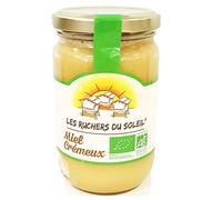 Miel cremoso de flores orgánicas cremosas - Los colmenas del sol - maceta 375 g