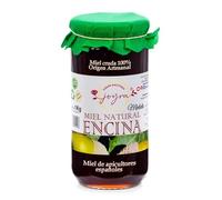Miel Cruda, 100% Miel Pura de Abeja. 16 Variedades Atipicas de Producción Limitada, APICULTURA ESPAÑOLA. Natural Sin Pasteurizar, Conservan Enzimas y Antioxidantes. (1KG, Mielato de Encina)