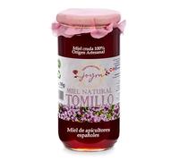 Miel Cruda, 100% MIel Pura de Abeja. Natural y Artesanal. Variedad de sabores de APICULTURA ESPAÑOLA. Sin Pasteurizar, conservan Polen, Enzimas y Antioxidantes. (1 KG, Miel de Tomillo)