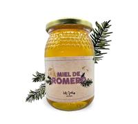 Miel Cruda de Romero 100% Pura - 500gr - Miel Natural Artesanal elaborada por nuestros Apicultores de la Sierra de Espadán en Castellón - Tradición y Legado de nuestra Tierra