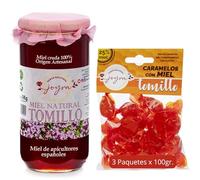 Miel Cruda de Tomillo 1 Kg + Caramelos de Tomillo 300 g