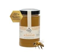 Miel de Azahar, 1 Kg Miel de calidad, miel pura de abeja de panal de miel con aroma floral suave y sabor auténtico, ideal para infusiones, tostadas y recetas caseras, producto natural.
