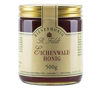 Miel de bosque de robles, miel de bosque especiada y ácida, en tarro de cristal (500 g)