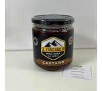 Miel de castaño El Zanganillo, Tarro de cristal de 500gr de capacidad, Miel filtrada y suave, Textura fina y elegante, Extraida de la Sierra de Grazalema Cádiz.