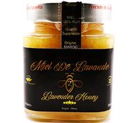 Miel de lavanda de Marruecos, 300 g, 100% puro y natural.