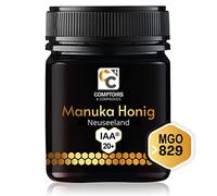 Miel de Manuka Activa - IAA20+ (MGO829+) - 250 g - Comptoirs et Compagnies | Tarro de 250 g - Miel de Manuka activa y pura - Contenido en MGO certificado IAA+ - Origen garantizado de Nueva Zelanda