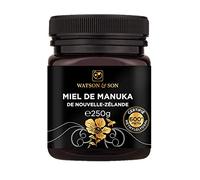 Miel de Manuka mg600 - 250 g, número para la salud para los Seniors y todas las personas. mêmes corte oblicuo pueden consommer hasta 3 cucharas a café por día. N ° 1 para COMBATTRE bacterias de todas Natures Comme les Mycoses sobre los pies, las uñas, génitales. Muy Utiles sobre las llagas, Escarres y contra bacterias Digestives o de otros. Il no es barato es el más barato en Francia. Garanti Contenir 600 mg de méthylglyoxal/kg. Plus Cette concentration est Forte Plus C 'Est eficaz