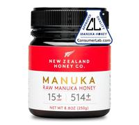 Miel de Manuka MGO 514+ UMF 15+, analizada en laboratorio, cruda, 250g