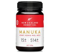 Miel de Manuka MGO 514+ UMF 15+, analizada en laboratorio, cruda, 500g