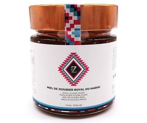 Miel de Sidr Maliky de Marruecos Puro Jujubio Crudo Sidr Honey Royal 300 g - Natural - Estimulante. Energízante. producto de calidad, para una salud reforzada y un cuerpo más fuerte.